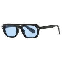 Lunettes de soleil rectangulaires rétro à la mode Designer sur mesure UV400 Monture de lunettes de haute qualité pour hommes et femmes