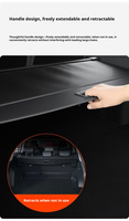 Cache-coffre rétractable pour Toyota Frontlander, panneau de séparation de coffre arrière, accessoires de décoration intérieure automobile