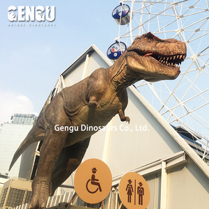 Levensechte Trex Dinosaurus Animatronic Model Indoor Realistisch Metalen Park Voor Winkelcentra Avonturenparken Luchthavens Kinderdagverblijven - Product Image 3