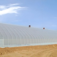 Serre de séchage de piments à portée unique, petite, en PE, à économie d'énergie solaire