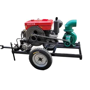 25HP Diesel Electric Start 6 pollici 8 pollici allagamento irrigazione pompa dell'acqua Mobile