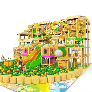 Tùy chỉnh cao tầng trong nhà Thiết bị sân chơi cho trẻ em người lớn rừng phong cách lớn trượt bóng hồ bơi công viên giải trí sân chơi trong nhà - Product Image 1