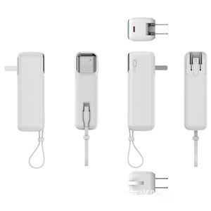 Nuevo Enchufe de Pared Electrochapado de CA, Compacto, de Alta Capacidad, 5000 mAh, 22.5 W, Carga Rápida, Carga Inalámbrica, Ultra Delgado, Resistente al Agua, para Móvil - Product Image 5