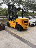 Chariot élévateur LIUGONG CPCD50-E E50, chariot élévateur robuste, chariot élévateur diesel neuf, 5T, 4 roues motrices, solution de manutention industrielle à trois niveaux