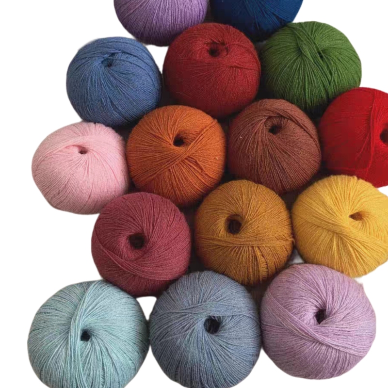 In stock 100 Spun Silk Yarn