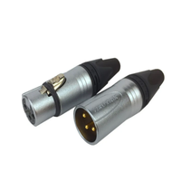 Vente chaude pour NEUTRIK 3 broches XLR NC3MXX connecteur 10 pièces NC3FXX mâle femelle pour Un Ensemble pour Microphones PVC téléphone DVD