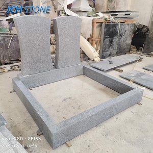 Style europé<span class=keywords><strong>en</strong></span> personnalisé gris foncé G654 granit cimetière pierre tombale pierre tombale sculpté à la main <span class=keywords><strong>monument</strong></span> commémoratif - Product Image 1