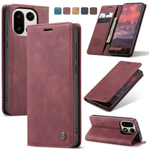 Étui portefeuille en cuir CaseMe 2026 au design d'usine pour <span class=keywords><strong>OnePlus</strong></span> 15 13 12 11, étui à rabat pour téléphone portable <span class=keywords><strong>OnePlus</strong></span> 8 7 Pro 8T <span class=keywords><strong>7T</strong></span> Nord - Product Image 1