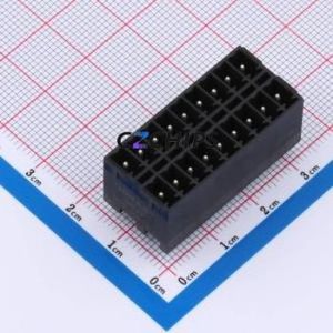 DB2EVHB-3.5-2*9P-BK Plug-in Terminal Block Through hole,P=3.5mm Connector Board-to-Board / Socket - Closed 2x9P 3.5mm Black - Product Image 1