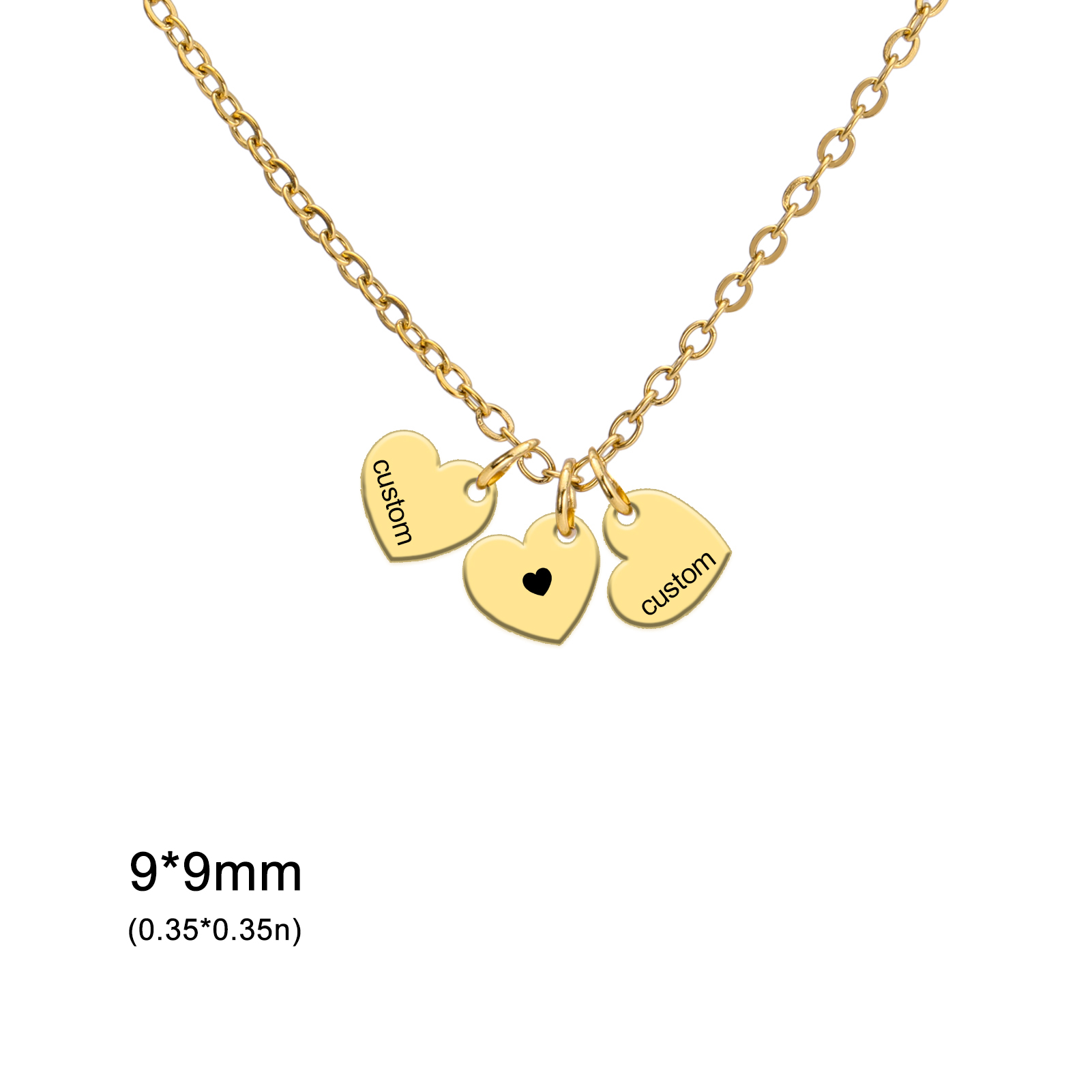 3 cuori d'oro senza nome