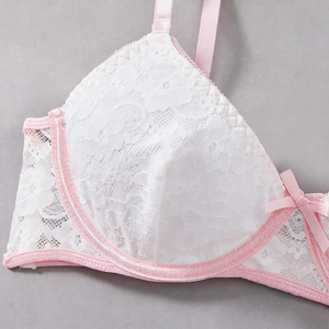 In Voorraad Lingerie Sexy Sets Femme Bh En Broek Vrouwen Sexy Ondergoed Hart Romantische Bikini Lingerie - Product Image 4