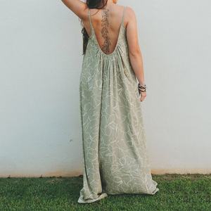 Vestido Midi Camisero Holgado con Estampado Aloha Personalizado, Vestido Informal de Rayón de Alta Calidad 2025 - Product Image 6