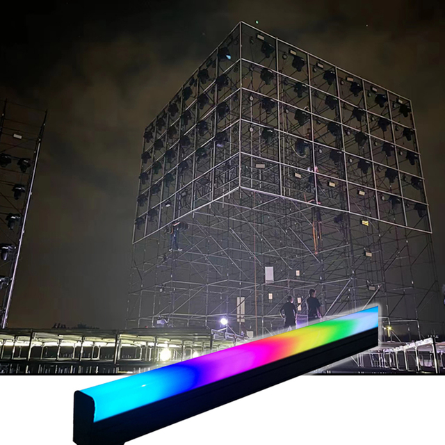 DMX Control RGB LED Stage Media Bar Light Outdoor Waterproof IP67 DMX Linear Bar