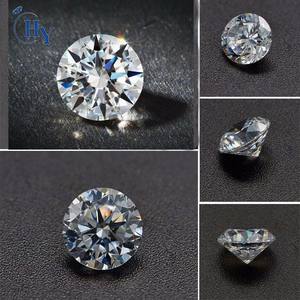 ダイヤモンドルースモアッサナイトラウンドカットモアッサナイト宝石ダイイ製造用 - Product Image 2