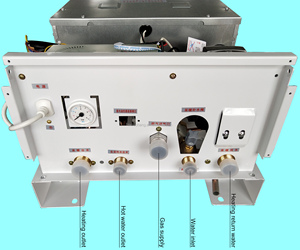 Moutang-calentador de agua de gas caliente, caldera combi de gas central de 220V - Product Image 5