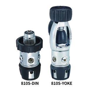 Regulator utama menyelam jenis Piston Yoke, Regulator utama menyelam Skuba profesional dengan 5 port - Product Image 6