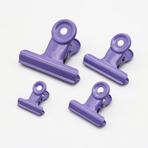 Chất lượng cao đa màu 22mm 32mm 38mm 50mm 63mm 75mm thép không gỉ kim loại Bulldog Clip hóa đơn Clip tập tin Clip - Product Image 3