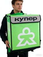 Sac à dos isotherme portable personnalisé avec fermeture éclair pour la livraison de nourriture et de boissons