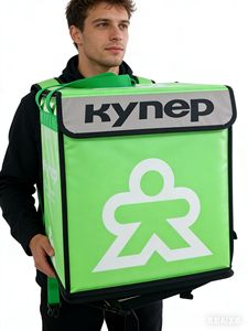 Zaino Termico Portatile Personalizzato con Chiusura a Cerniera per Consegna di Cibo e Bevande - Product Image 3