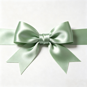 Noeuds en satin pastel pré-noués de différentes tailles, faits à la main, en tissu, pour emballage cadeau, arrangement floral, accessoire de boîte - Product Image 1