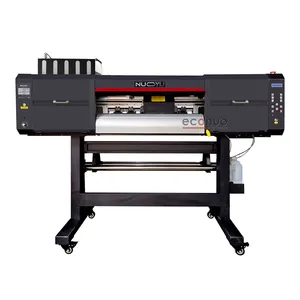 Beste Kwaliteit Huisdier Film Dtf T-Shirt Printer Dual Head 60Cm Dtf Schudpoeder Impresora I3200 Digitale T-Shirt Drukmachine