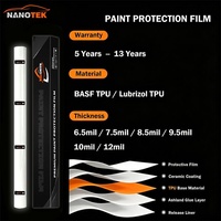 Film de protection transparent en TPU de qualité professionnelle pour installation automobile, auto-réparant, ultra-clair, anti-rayures, résistant à l'usure pour carrosserie automobile
