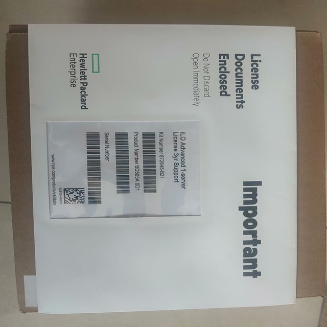 HPE BD505A ILO3 ILO5 ILO for HPE Server