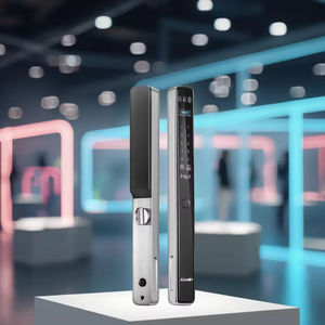 Tuya スマート電気ドアロック 3D 顔認識指紋デジタルパスワード WiFi アルミニウム木製ドア用カメラ付き - Product Image 1