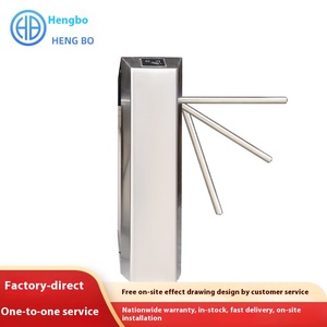 Hengbo cảm ứng điện tử an ninh siêu thị tốc độ Flap rào cản cổng Swing cổng và cửa quay - Product Image 6