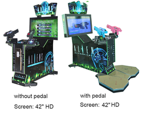 Dreamland videogiochi a gettoni <span class=keywords><strong>4</strong></span> in 1 pistola a tiro doppio macchine da gioco alieni che sparano macchina da gioco arcade - Product Image 4