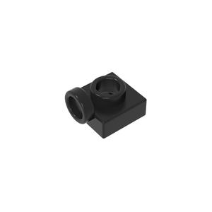 Bloc de construction compatible GDS-2201 1x1 avec points sur le côté, en plastique ABS rouge, pour enfants, jouet de construction DIY unisexe - Product Image 2