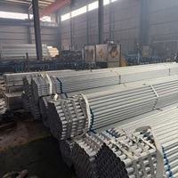 Tuyau rond en acier au carbone galvanisé à chaud pour applications de conduites pétrolières, avec capacité de soudage et de pliage, et bonne formabilité