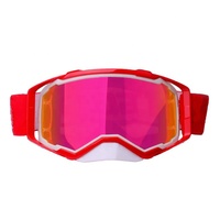 Lunettes de soleil de moto tout-terrain, lunettes de vision nocturne pour casque, lunettes de conduite pour motocycliste, lunettes de sécurité pour motocross, lunettes de protection pour le ski et les sports