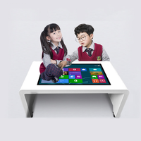 Fenêtre Android Panneau LCD 32-65 pouces Écran tactile interactif Affichage de jeu publicitaire pour l'école Signalisation numérique