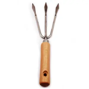 Stainless Steel Home Agricultural Wood Handles Garden Hand Tool Set