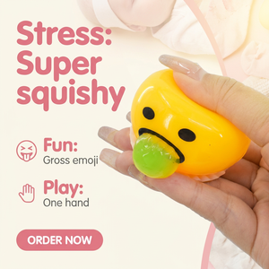 Juguete Sensorial Antiestrés de Plástico Blandito de Gudetama para Aliviar el Estrés, Divertido para Bromas, Venta al por Mayor para Puestos de Mercado Nocturno - Product Image 1