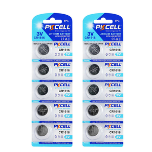 Pkcell 3V lithium ion nút di động pin CR1616 pin CR1620 CR1220 CR1632 cho chìa khóa xe - Product Image 1