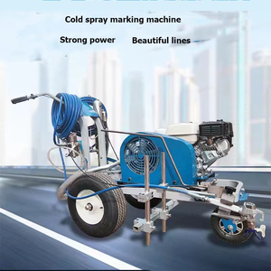 Machine de peinture thermoplastique de marquage de chaussée de ligne de route de haute qualité en provenance de Chine à un prix abordable avec un composant de moteur central - Product Image 4