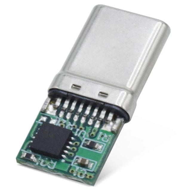 USB-C PD QC Trigger 9V 12V 15V 20V DC Adjustable Voltage Power Module 5A Type-C Male Input DIY Electronic Kit
