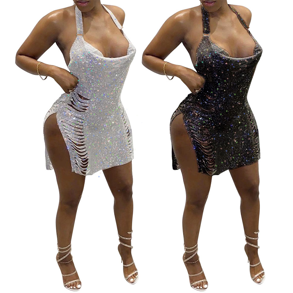 Go вечерние женские сапоги со сверкающими блестками пикантные Клубные 2021 bling диско платья