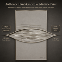 Peinture blanche abstraite la plus créative et unique Art mural Grande peinture grise sable texturé sur fond avec bâton de bois