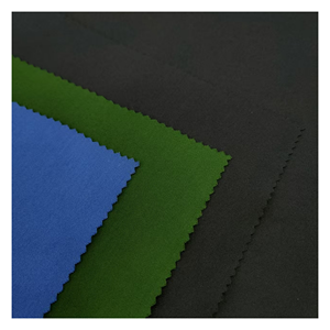 Nhà máy bán Chất lượng cao 40S Siro NR rayon48 % nylon44 % spandex8 % Interlock Gedi vải 330/350GSM căng cho thời trang 8024 - Product Image 5