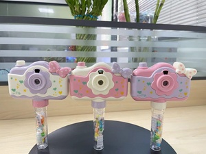 Kaléidoscope <span class=keywords><strong>en</strong></span> plastique pour enfants avec caméra de Projection de lumière de dessin animé ensemble de bonbons durs pour les fêtes cadeau de promotion pour enfants - Product Image 2