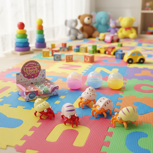 Mini Giocattolo a Molla a Forma di Granchio Eremita per Bambini - Product Image 3