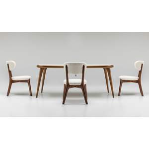 Juego de Comedor Escandinavo Moderno Rosse de 6 Piezas, Mesa Ovalada de Madera Maciza, Muebles Duraderos para el Hogar - Product Image 2