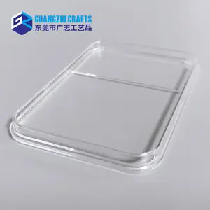 Transparent Acrylic Coin Slab Boxes Clear Plastic Rectangular Coin Collection Slab Case