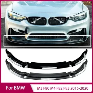 ชุดแต่งสปอยเลอร์กันชนหน้ารถยนต์ 3 ชิ้น สำหรับ M3 F80 M4 F82 F83 ปี 2015-2020 - Product Image 1