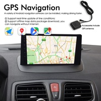 Radio Estéreo Inalámbrico con CarPlay Android 13, Control por Voz con IA, 8GB+128GB, Navegación GPS, para Renault Megane 3 Fluence 2008-2014, 2DIN, USB para Tablero