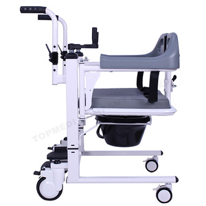 Silla de ruedas hidráulica de transferencia MDR Patient Lift con asiento de inodoro Precio - Product Image 6