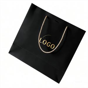 Custom Design <b>Gold</b> Foil Printed Gift Paper <b>Bag</b> with Rope | Colorful Beauty Packaging Eco-Friendly Recyclable <b>Bags</b> Wholesale - Product Image 3